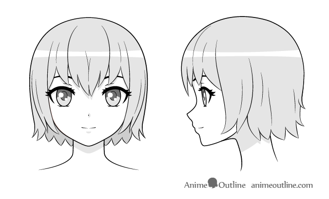 How to Draw Anime or Manga Faces 15 Steps with Pictures