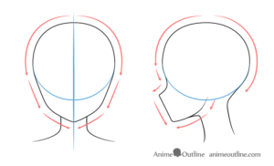 How to Draw an Anime Girl's Head and Face - AnimeOutline