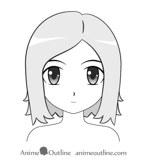 anime female short hair