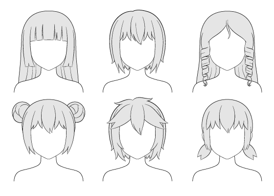 Hairstyle Anime 