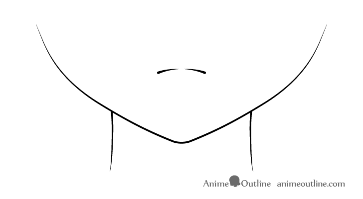 Anime serious mouth drawing