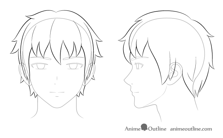 Easiest Way to Draw Anime Faces | ANIME FACE ANATOMY - YouTube