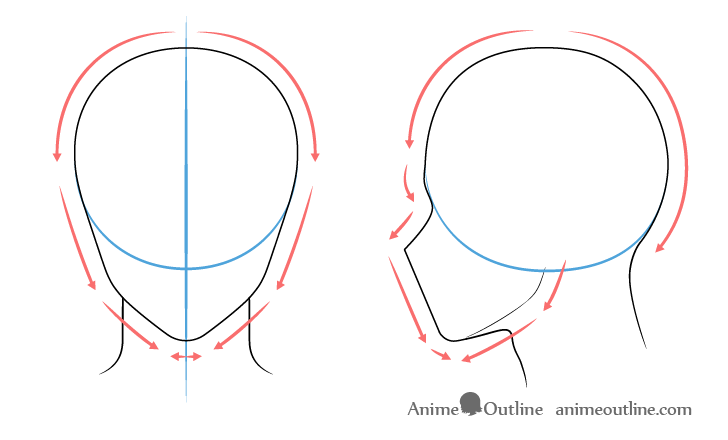 anime head angles｜TikTok Search