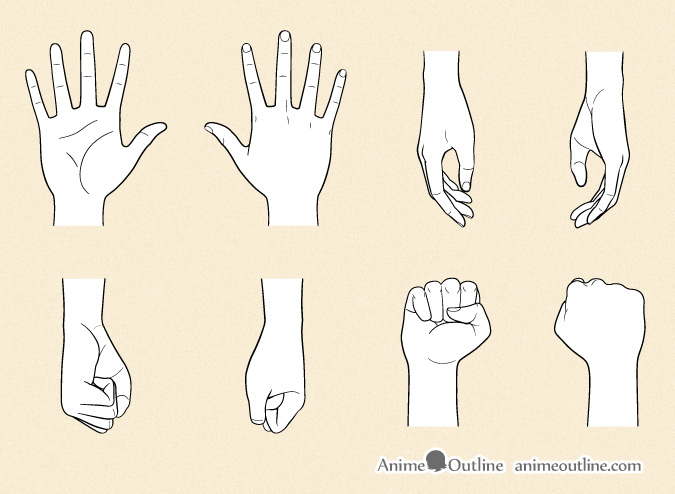 150 Anime Hands References ideas  hand reference hand drawing reference  art reference