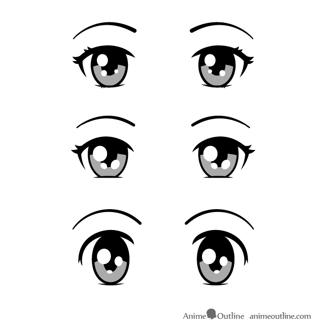 Manga eyes, Anime eyes, Cartoon eyes