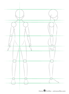 How to Draw Anime Male Body Step By Step Tutorial - AnimeOutline