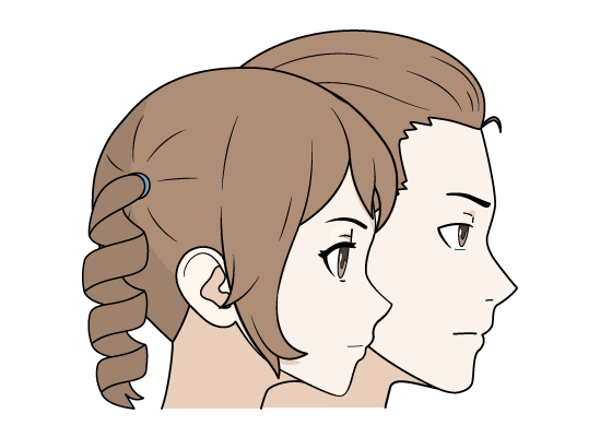 How To Draw Anime Manga Male Female Hair Animeoutline