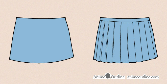 How to Draw Anime Clothes - Easy Drawing Art