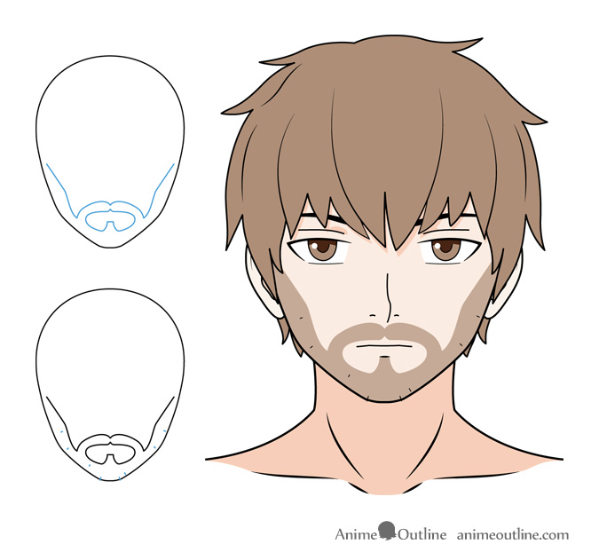 Portrait Anime Sombrero Mustache 3 by Articulator999 on DeviantArt