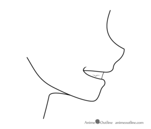 How to Draw Anime & Manga Mouths Side View - AnimeOutline