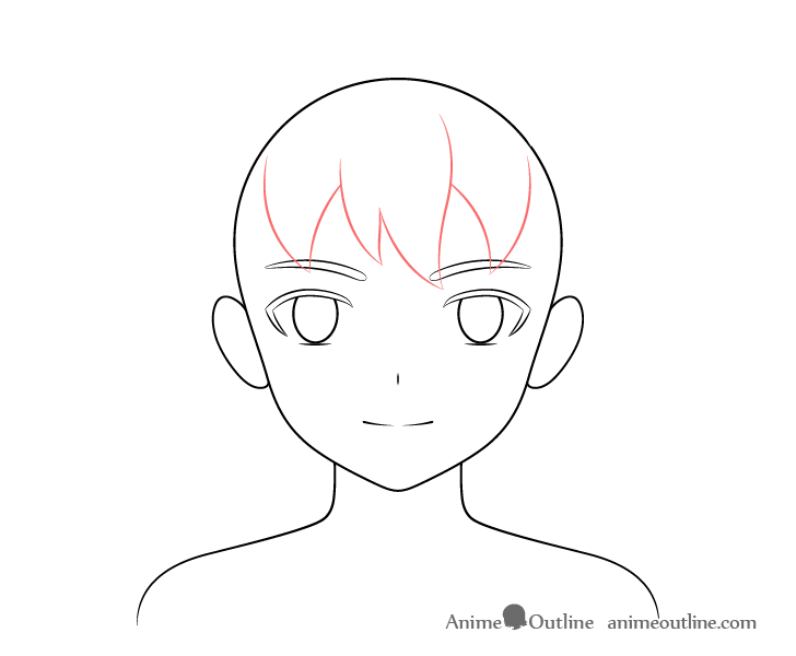 Boy Face Drawing Outline @ Outline.pics