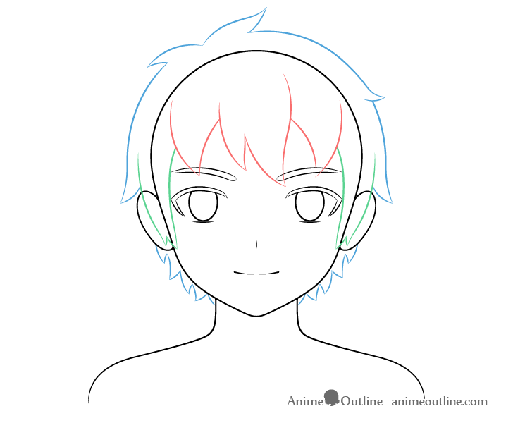 Boy Hairstyles Anime Hairstyles Images Browse 1125 Stock Photos  Vectors  Free Download with Trial  Shutterstock