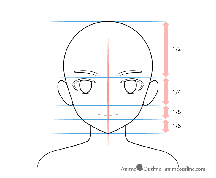 Easy Draw Anime, how to draw an anime boy for kids step 6