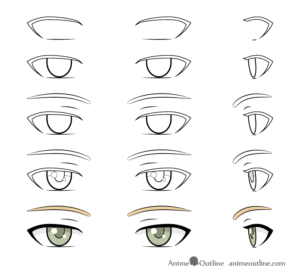 8 Step Anime Woman's Face Drawing Tutorial - AnimeOutline