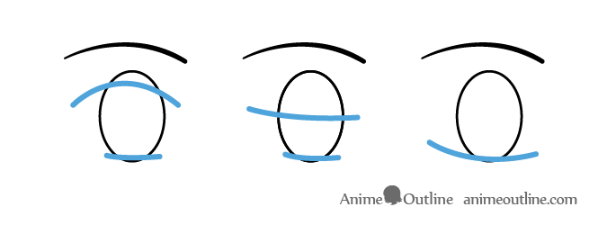 How to draw animes eyes closed  Simple Drawing Ideas 