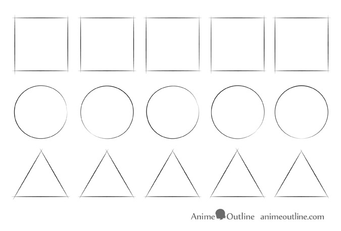 basic shapes drawing