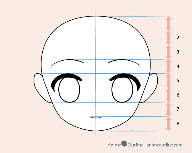 Anime Chibi Girls Cute Character Set Vector Download