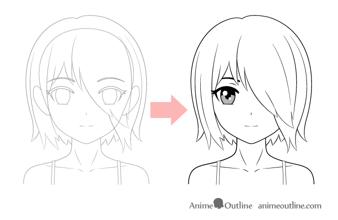 How to Draw Anime Hats & Head Ware - AnimeOutline | Anime drawings tutorials,  Drawing sketches, Anime eye drawing