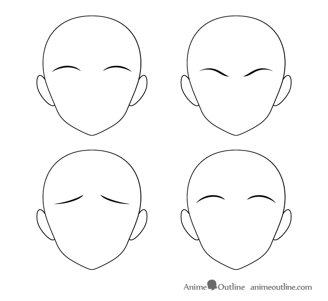 Cartoon Anime Characters Eyes, Eyebrows And Mouth Expressions. Manga Female  Characters Faces Vector Illustration Set. Anime Manga Girls Expressions  Royalty Free SVG, Cliparts, Vectors, and Stock Illustration. Image  172056258.