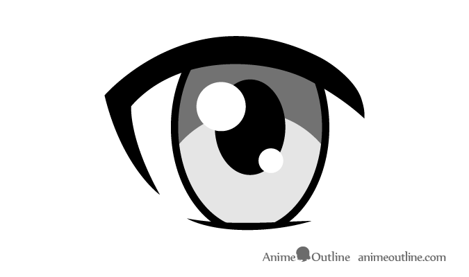 Angry anime eyes  How to draw anime eyes Anime eyes Anime drawings