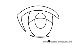 How to Draw Female Anime Eyes Tutorial - AnimeOutline