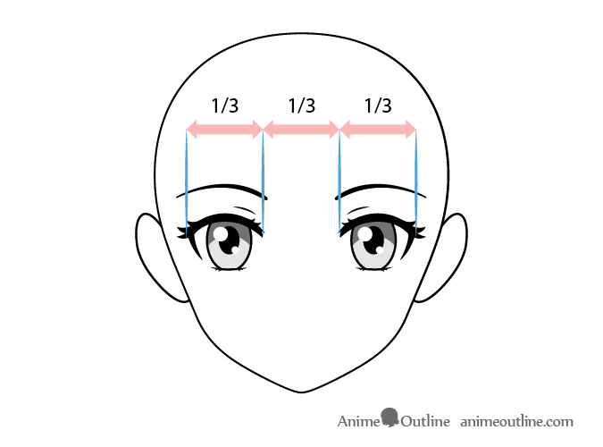 how to draw anime girl eyes