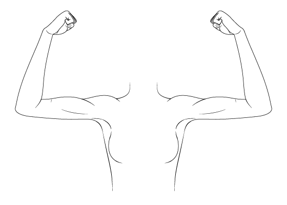 how to draw anime arms