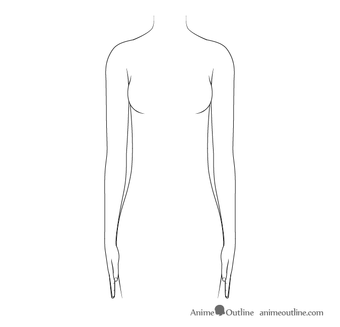 How To Draw Shoulders And Arms Female - Test loro sek