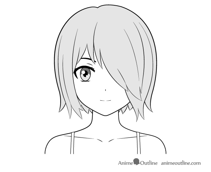 Basic Female Base Lineart - Anime Female Character Base, HD Png Download ,  Transparent Png Image - PNGitem