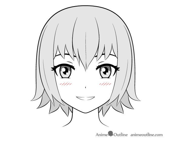 Free Anime Drawings Black And White, Download Free Anime Drawings Black And  White png images, Free ClipArts on Clipart Library