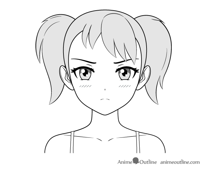 how to draw an anime character