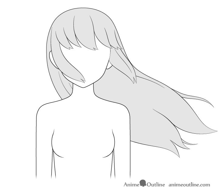 Featured image of post Simple Female Anime Outline : Animeoutline provides easy to follow anime and manga style drawing tutorials and tips for beginners.
