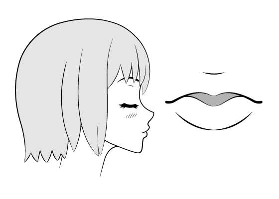 How to draw an anime couple kissing (Step by step tutorial) 