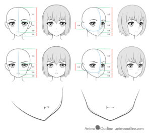 How to Draw Anime Pouting Face Tutorial - AnimeOutline