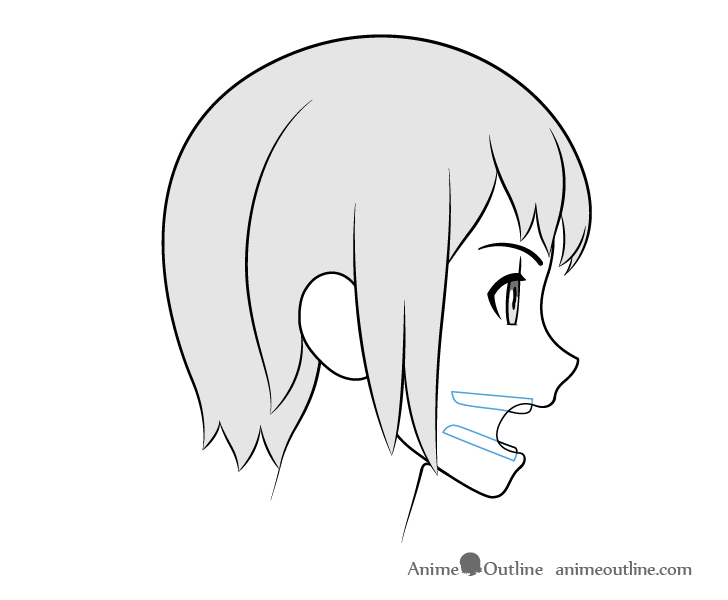 Guide to drawing beautiful mouth anime characters