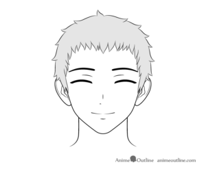 How to Draw Male Anime Characters Step by Step - AnimeOutline