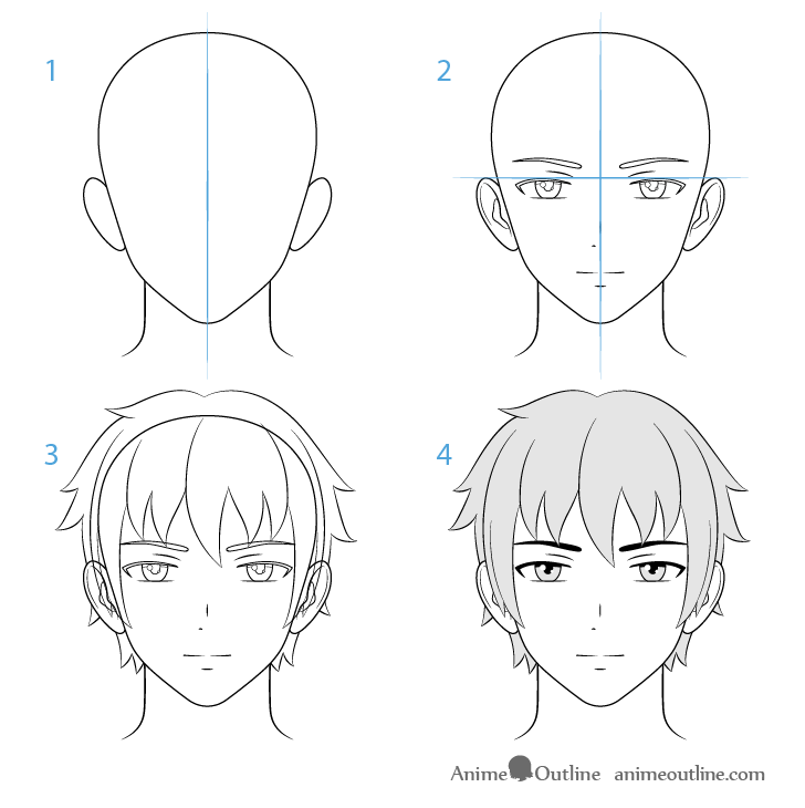 10 Common Anime Drawing Ideas For Beginners - Cool Drawing Idea