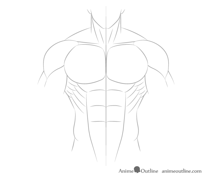 Update 68 anime muscle drawing latest  incdgdbentre