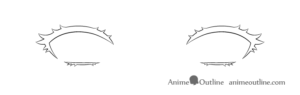 How to Draw Anime Eyelashes Step by Step - AnimeOutline