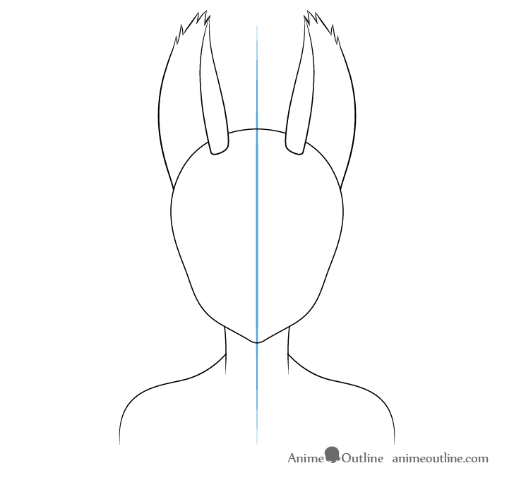anime wolf face drawing  Clip Art Library