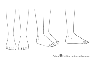 How to Draw Anime Shoes Step by Step - AnimeOutline