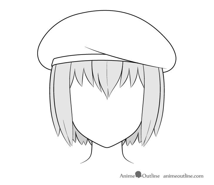How to Draw Anime Hats & Head Ware AnimeOutline