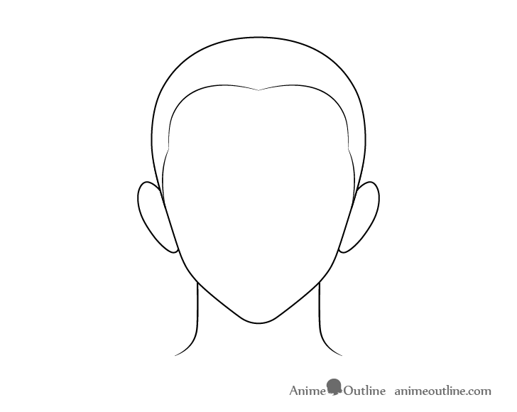 How to Draw Anime Male Hair Step by Step AnimeOutline