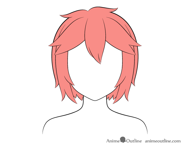35 anime girls with different hair colors may save you!
