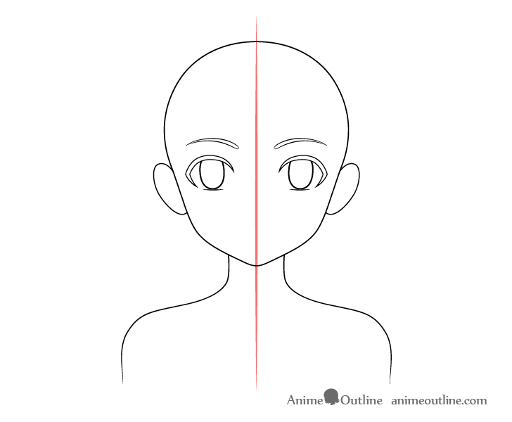 How to Draw an Anime Girl in a Mask Step by Step - AnimeOutline