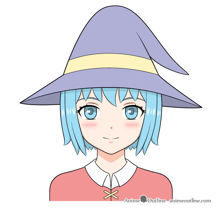 How to Draw Anime Hats & Head Ware - AnimeOutline