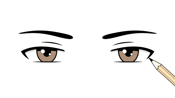 Set Anime Eyes Male Female Characters Stock Illustration 1719451105   Shutterstock