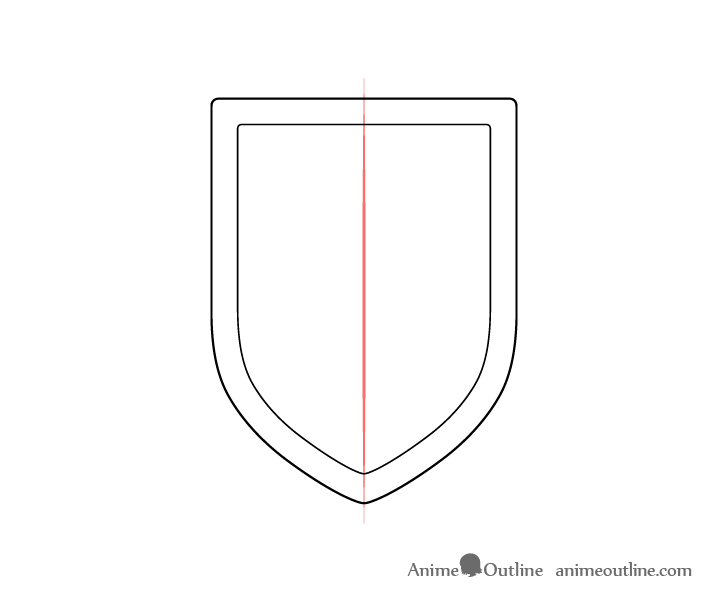 Shield frame drawing