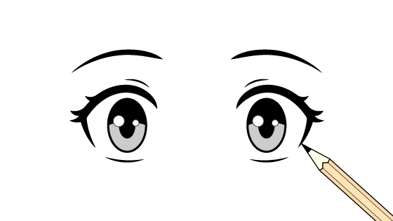 How to Draw Surprised Anime Eyes Video Tutorial - AnimeOutline