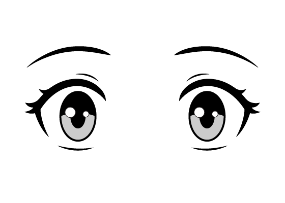 How to draw Anime eyes - 4 different styles [Voice-over Tutorial] - YouTube